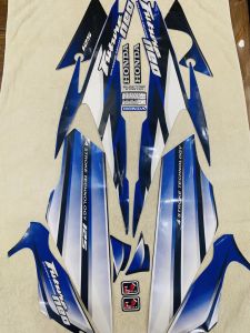 Bộ tem decal dán xe máy honda future neo 125 màu xanh dương siêu đẹp