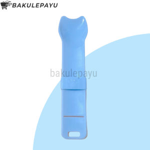 Bakulepayu Sendok Snack Makanan Hewan Peliharaan Kucing Anjing Multi Fungsi Pet Wet Treat Spoon Cat Feeder Liquid Alat Makan Pendorong Alat Bantu