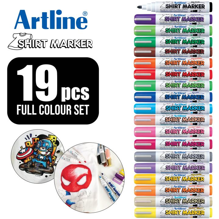 Artline TShirt Marker EKT2 Lazada