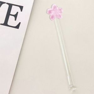 HJKL Hướng dẫn sử dụng Phim hoạt hình Dễ dàng để Làm Sạch Trà Sữa Khuấy Kết cấu cao Mix  Dễ dàng để Sử Dụng Nước Trái Cây Trộn Cà phê Công Cụ Muỗng Thanh Món tráng miệng Thanh Sự gian lận Sticks Thanh khuấy