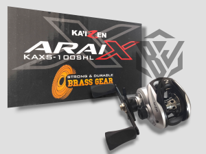 Reel BC Kaizen ARAI-X 100SHL Gear Ratio 7.2:1 Pilihan Warna