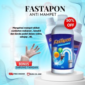 AMPUH TIDAK MERUSK PIPA Fastapon Anti Sumbat Wc Mampet/Westafel/Saluran Air ( 100% LEBIH CEPAT )