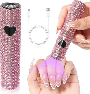 Đèn UV dùng cho móng gel đèn UV cầm tay. Đèn LED cầm tay dùng để làm khô móng máy sấy móng mini đèn LED dùng cổng USB để làm khô móng nhanh chóng.