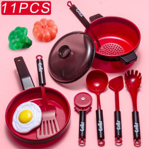 Kitchen Cooking Set Toy Accessories for Kids Family Kitchenware Baby Cooking and Music Cutting Toys Childrens Birthday Holiday Christmas Gifts