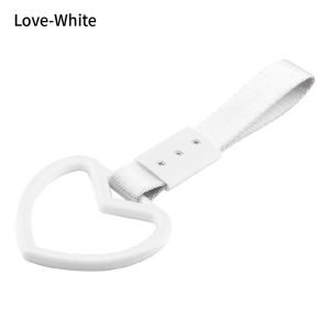 JDM Train Bus Handle Hand Strap Car Interior Pull Ring Rear Bumper Warning Loop Auto Decoration