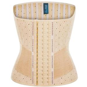 25 Steel Bones Latex Waist Trainer Body Shaper Long Torso Tummy Control Corset Shapewear Women Waist Cincher Slimming Belly