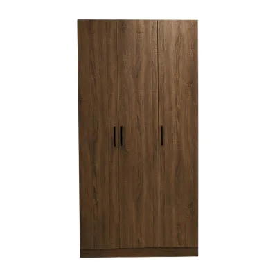 LivingMall Percy Premium 2 Feet 2 Doors / 3 Feet 3 Door Wardrobe Laminated Back Panel