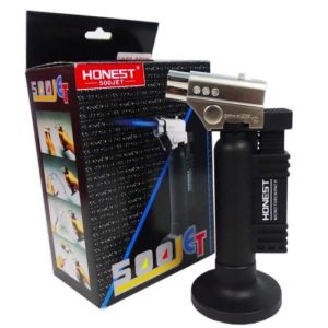 ส่งด่วน ถูกที่สุด!! หัวพ่นไฟ หัวไฟเชื่อม หัวเป่า BBQ เบเกอรี่ HONEST JET 505 HONEST ของแท้ ความร้อนสูงสุด 1300 องศา  ปรับระดับได้ ใช้งานง่าย เจอลมไม่ดับ**(ไม่มีสารไวไฟ)(ไม่มีวัตถุไวไฟในตัวสินค้า) ลูกค้า ต้องเติมเชื้อเพลิงเองก่อนใช้งาน **
