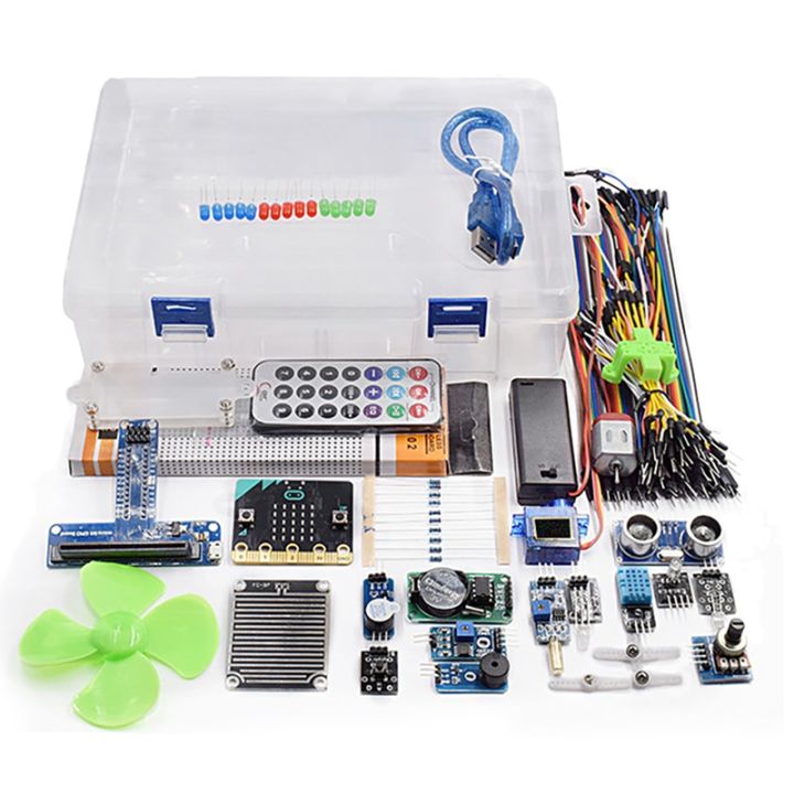 Micro:Bit Graphical Programming Starter Sensor Kit Fun Learning ...