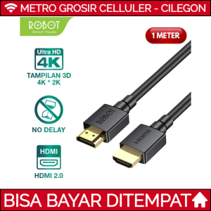 ROBOT RFH01 Kabel HDMI 1m High Definition No Delay Original