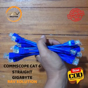 KABEL LAN SERVER GIGABYTE CAT 6 GIGABYTE COMMSCOPE BLUE