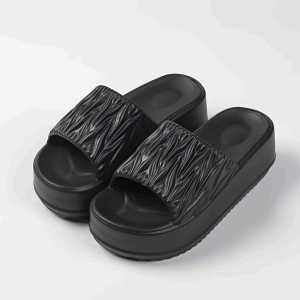 Free Shipping EVA Thick-Soled High-Heeled Sandals WomenS New Summer Style Fashionable And Versatile Non-Slip