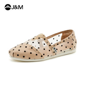 Joy&Mario Women loafers Fashion Breathable Mesh Comfortable Casual Shoes