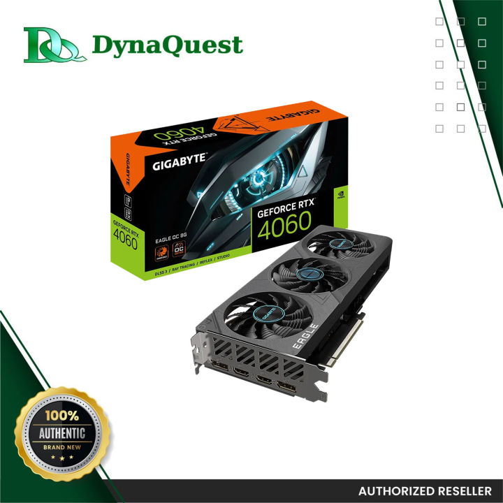 Gigabyte RTX 4060 Eagle OC 8GB GV-N4060EAGLE-OC-8GD Graphics Card 