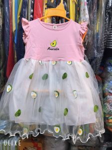 Đầm voan công chúa cho bé gái sơ sinh dự tiệc size 7-16kg hàng Quảng Châu cao cấp
