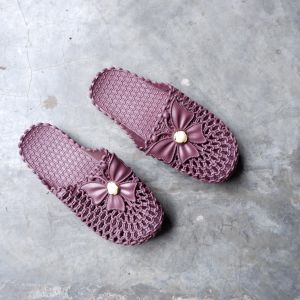 SandSo - Q50 Polos Sandals Wanita Karet Jelly Rubber Lentur Empuk Sandal Perempuan Slip On Slipper Flip Flop Flipper Slide Sol Sole Sendal Teplek Flat Slop Selop Rumah Kamar Mandi Pantai Anti Air Licin Polos Plain Serbaguna Minimalis Cewe Cewek Tapak Mule