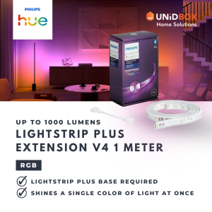 Philips Hue Lightstrip Plus V4 Smart LED Strip | 2m Base / 1m Extension / Bundle | RGB Bluetooth