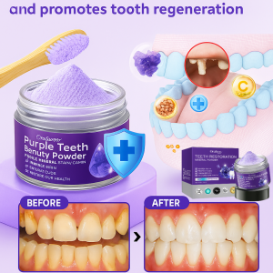 Teeth Stain Remover and Whitening Powder Removes Tartar Oral Health Fresh Breath Whitening Toothpaste