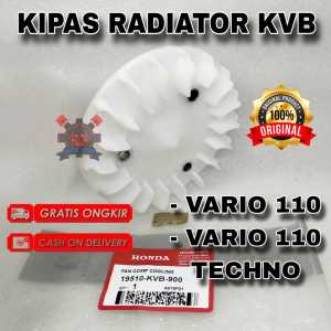 KIPAS RADIATOR HONDA KVB VARIO 110 | VARIO 110 TECHNO ASLI ORIGINAL HONDA AHM