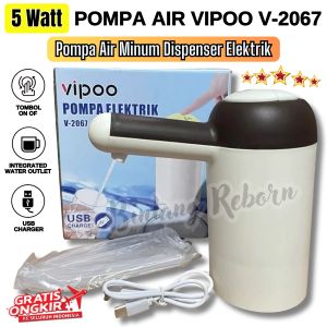 Pompa Air Minum Charger/Dispenser Air Galon Vipoo V-2067 - Dispenser Elektrik USB Charger 5W Pompa AIR Galon Charger