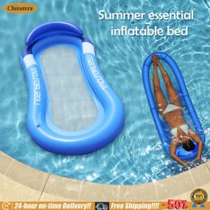[Chinatera Brand Store]Colorful Inflatable Lounger Chair for Swimming - Great for Pool and Beach Relaxation