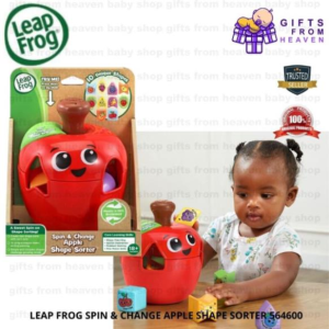 LEAP FROG SPIN & CHANGE APPLE SHAPE SORTER 564600