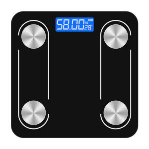 เครื่องชั่งน้ำหนักดิจิตอล เครื่องชั่งน้ำหนัก แสดงอุณหภูมิ Electronic weight scale เครื่องชั่งน้ำหนัก ดิจิตอล usb เครื่องชั่งน้ำหนัก หน้าจอ LED