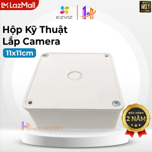 Hộp Box 11x11 Chuyên Dụng Cho Camera EZVIZ Hikvision Imou Dahua - Chất Liệu PVC Chống Cháy Lắp Đặt Ngoài Trời Không Sợ Mưa Nắng - LazMall