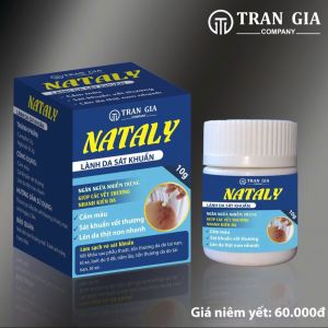 Bột rắc vết thương NATALY lành da sát khuẩn ngăn ngừa nhiễm trùng giúp vết thương nhanh liền da hũ 10gr