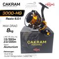 Reel Cakram Reel Relix Nusantara Reel Pancing Spinning Power Handle. 
