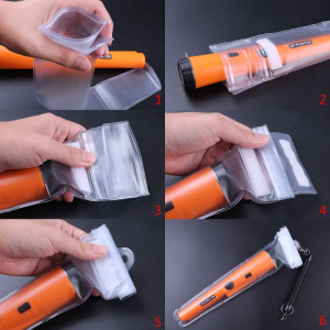 Upgraded Metal Detector Waterproof Transparent for Case for Pro Pinpointing GP Pointer Cover Quality Plastic Material Ma