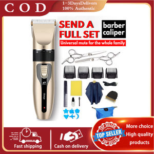 [COD]Japan import Hair Trimmer Hair Razor Electric Hair Clipper Barber USB Rechargeable Clipper Razor for Men original japan