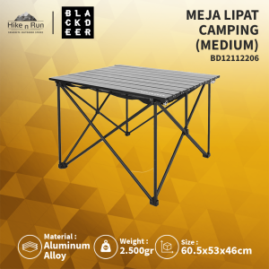 MEJA LIPAT CAMPING BLACKDEER BD1211220 FOLDING TABLE MULTIFUNCTION