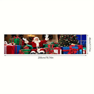 Christmas party background cloth