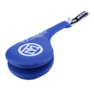 เด็กผู้ใหญ่มวยเท้าเทควันโด PU เป้าหมายแผ่นเตะ Punching BAG (สีขาว) - เด็ก