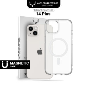Antlers Electrics Magnetic Case Magsafe Untuk Iphone  14 Plus Casing Iphone Anti Crack Anti Kuning For Iphone Magnetic Wireless Charging Case Anti Menguning