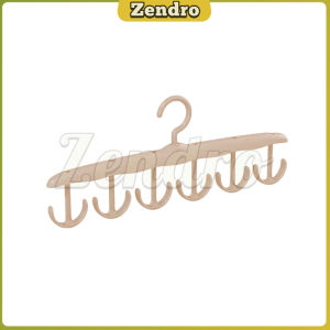 ZEO Anti Slip Multi Hook Coat Rack Multifunctional Hanger with 6 Hooks