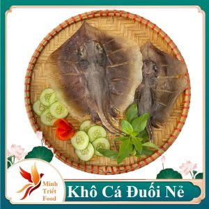 KHÔ CÁ ĐUỐI DƠI  ĐẶC SẢN MINH TRIẾT - khô cá đuối dơi nguyên con chất lượng thượng hạng nhiều thịt thơm dai vừa miệng