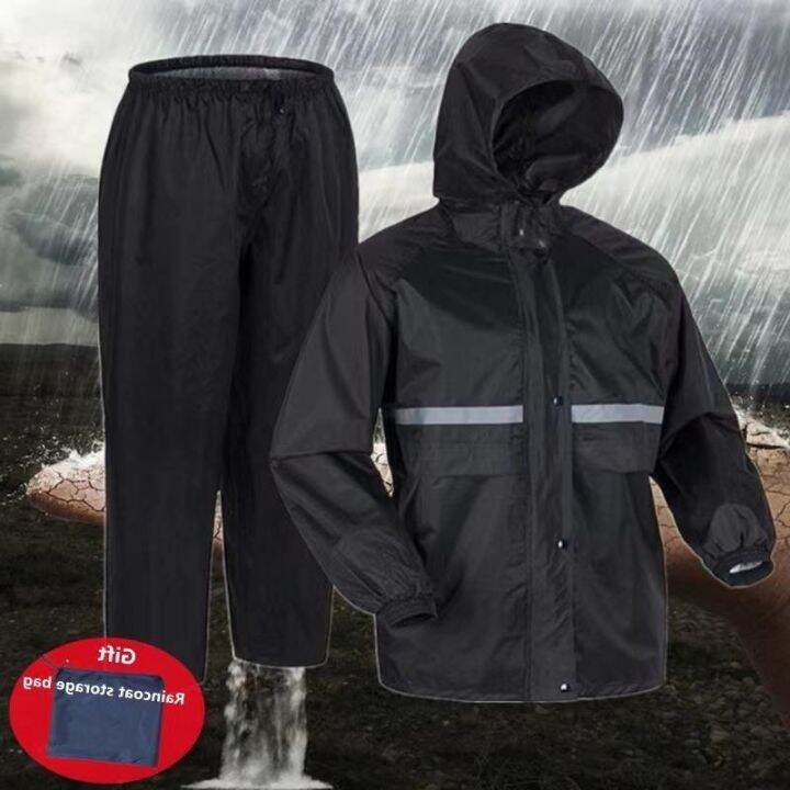 100 Original H-870 Reflective raincoat set/adult raincoat/Motorcycle ...