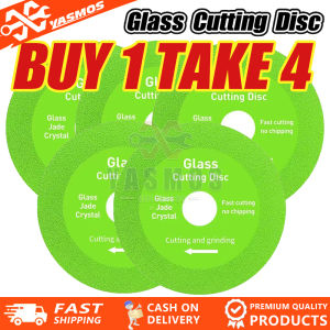 10pcs Glass Diamond Cutting Disc Blade Ultra-Thin Saw Wheel Glass Ceramic for Angle Grinder