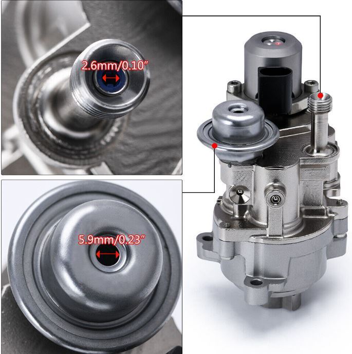High Pressure Fuel Pump 13517616170 For BMW N54/N55 Engine 335i 535i 535i X5 X6