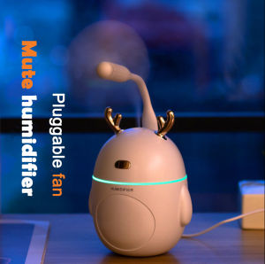 220ML Mini Humidifier USB Small Sprayer Office Air Purifier LED Night Light USB Plug-in Applicable