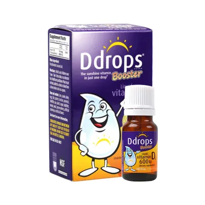 Ddrops Baby 600 IU วิตามิน D3 100หยด2.8มล.