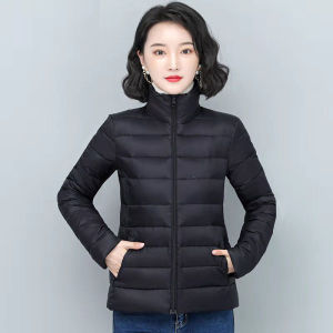 Padded Womens 2022 Autumn and Winter New Slim Short Small Padded Jacket Large Size Light and Thin Down Padded Jacket Winter Coat Trendy Large Size