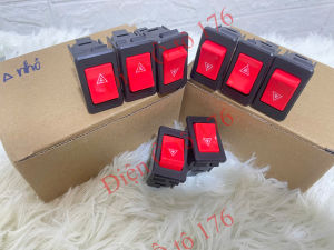COMBO 10 công tắc bập bênh ô tô 2 chân hình tam giác. Công tắc bập bênh số 1