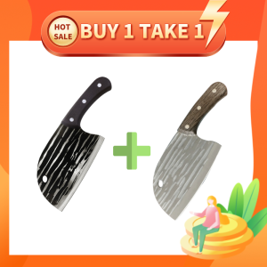 【Buy 1 Free 1】Japanese Kitchen Knife Traditional Chefs Chopper Cooking Knives Forged Fish Head Chop Bone Knife