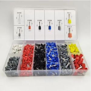 Kìm bấm cos vuông HSC8 6-4A kèm 1200 đầu cos tự điều chỉnh Công cụ không thể thiếu cho ae thợ điện