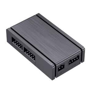 4 Port USB 2.0 Hub With Satas Power Supply And Magnetic Mount 9Pin USB 2.0 Port For Stable Highly speed Data Transfer