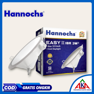 Lampu LED Downlight HANNOCHS EASY II TRICOLOUR Cool Daylight IBR InBow 3 / 5 / 7 / 9 Watt