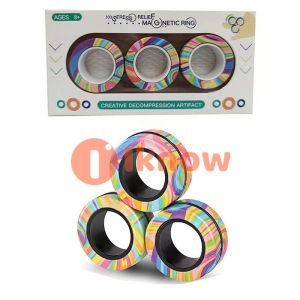 I know Fidget Toys - Magnetic Fidget Rings Fidget Toy. The Fidget Ring Spins Connects and Separates Making Ideal Stress Toys. Fidget Magnets Make Ideal Fidget Toys